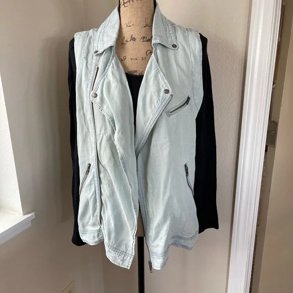 NWT Gentle Fawn Factory Denim Vest Size S. - Picture 3 of 6